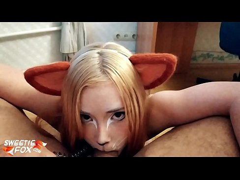 ❤️ Kitsune ngulu kontol lan cum ing dheweke tutuk ❤️ Super porn ing jv.passenger33.ru ❌️